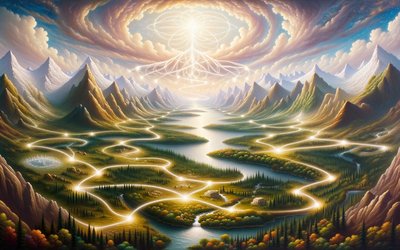 slice_fullHD_0000s_0012_DALL·E 2023-10-16 19.00.51 - Oil painting showcasing a serene landscape with mountains, rivers,